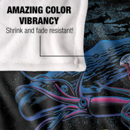 Royce Mcclure Way Down Deep Silky Fish Supersoft Blanket Multicoloured (152Cm X 127Cm) - thumbnail 4