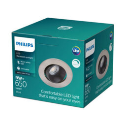 Philips Led Abrosa Nickel Recessed Spotlight Warm White Ip44 - thumbnail 2