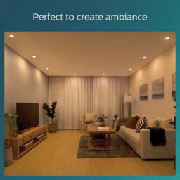 Philips Led Abrosa Nickel Recessed Spotlight Warm White Ip44 - thumbnail 5