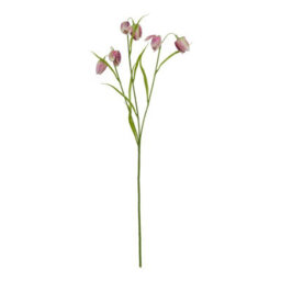 Hill Interiors The Natural Garden Collection Fritillaria Stem Artificial Flower Purple/green (One Size) - thumbnail 1