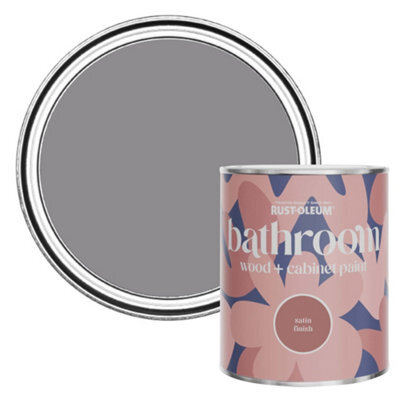 Rust-Oleum Iris Satin Bathroom Wood & Cabinet Paint 750Ml - image 1