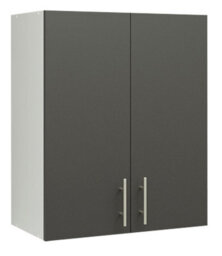 Jd Greta Kitchen Wall Unit 600mm Storage Cabinet With Doors And Shelf 60Cm - Dark Grey Matt - thumbnail 1