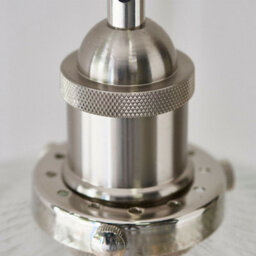 Hanging Ceiling Pendant Light Nickel & Ribbed Glass Dome Bowl Lamp Shade Holder - thumbnail 4