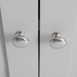 Farro Xl Grey Double Wardrobe With Drawer - By Roseland Furniture - thumbnail 7