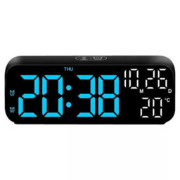 Wall-Mounted Digital Led Clocks Temperature Display Table Clock For Bedroom - thumbnail 1