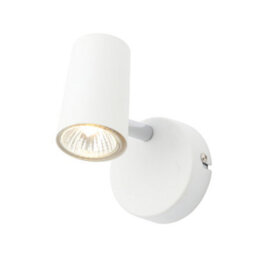 Litecraft Chobham White Adjustable Spotlight Wall Light - thumbnail 2