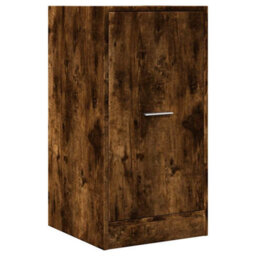 Walplus Apothecary Cabinet Smoked Oak 40X41X77.5 Cm Engineered Wood - thumbnail 3
