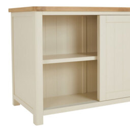 The Furniture Market Marbury Cream Painted Kitchen Island Counter With Breakfast Bar Table Top (2 Seater) - thumbnail 7