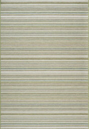 Green Striped Outdoor Rug, Striped Stain-Resistant Rug For Patio,deck, Garden, Durable Modern Outdoor Rug-120Cm X 170Cm - thumbnail 1