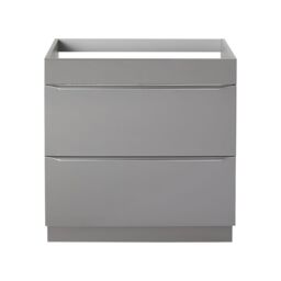 GoodHome Imandra Gloss Anthracite Freestanding Vanity Unit & Basin Set (W)804mm (H)944mm - thumbnail 2