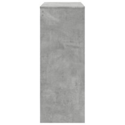 Berkfield Bar Table With Racks Concrete Grey 90X40X103.5 Cm Engineered Wood - thumbnail 5