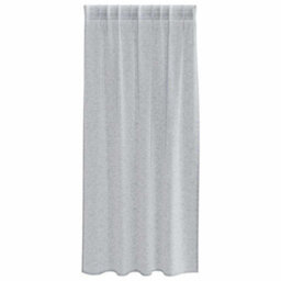 Berkfield Curtains With Curtains 2 Pcs Dark Gray Polyester - thumbnail 3