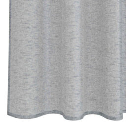Berkfield Curtains With Curtains 2 Pcs Dark Gray Polyester - thumbnail 5