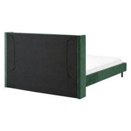 Beliani Bed Velvet Villette 160 X 200 Cm (Eu King Size) Dark Green - thumbnail 6