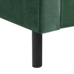 Beliani Bed Velvet Villette 160 X 200 Cm (Eu King Size) Dark Green - thumbnail 9