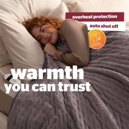 Silentnight Luxury Grey Fleece Plain Throw (L) 16Cm X (W) 12Cm - thumbnail 7