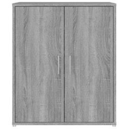 Berkfield Shoe Cabinet Grey Sonoma 60X35X70 Cm Engineered Wood - thumbnail 7