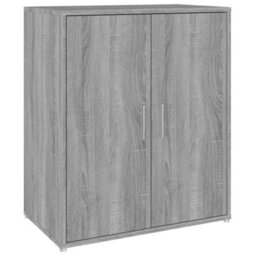 Berkfield Shoe Cabinet Grey Sonoma 60X35X70 Cm Engineered Wood - thumbnail 5