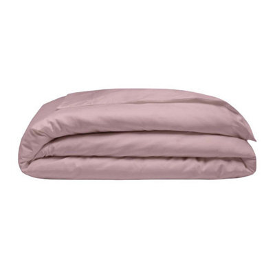 Belledorm 400 Thread Count Egyptian Cotton Oxford Duvet Cover Blush (Kingsize) - image 1