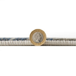 Modern Striped Easy To Clean Grey Contemporary Rug For Dining Room-200Cm X 285Cm - thumbnail 3