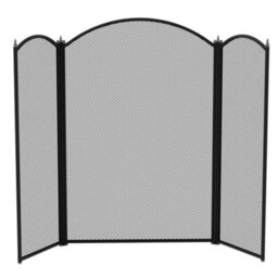 Lassic Fire Vida Selby 3 Panel Black  Fire Guard Fireplace Cover - thumbnail 9