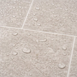 Ener-J Britwall Pvc Shower Panels Pack Of 3 Light Grey Brick Waterproof Bathroom Wall Cladding 2400X1000X10mm Matt Finish - thumbnail 4