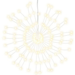 Walplus Christmas Starburst Lights 140 Leds 4 Pcs Warm White 17 Cm - thumbnail 3