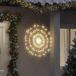 Walplus Christmas Starburst Lights 140 Leds 4 Pcs Warm White 17 Cm - thumbnail 1