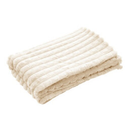 Thehotsale Easy Clean Warmful Comfortable Thickened Reversible Checkered Pattern Throw Blanket Beige 200Cm W X 150Cm D - thumbnail 4