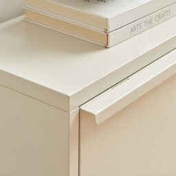 Furniturebox Uk Eira Cream Metal Storage Shoe Cabinet - thumbnail 5