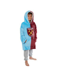West Ham Utd Crest Wearable Hooded Fleece - Kids Size - thumbnail 1