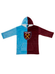 West Ham Utd Crest Wearable Hooded Fleece - Kids Size - thumbnail 2