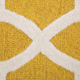 Beliani Rug Silvan Yellow 140 X 200 Cm Wool - thumbnail 5