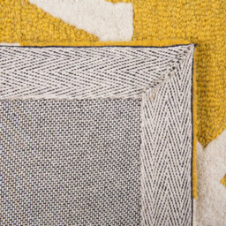 Beliani Rug Silvan Yellow 140 X 200 Cm Wool - thumbnail 6