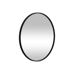 Royal Bathrooms Elmore 800 X 800mm Wall Mounted Bathroom Mirror Round Matt Black Aluminium Framed Non-Led Minimalist Design - thumbnail 6