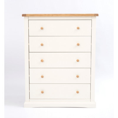 Cabinet Bits Castelli 5 Drawer Chest Of Drawers Wood Knob - image 1