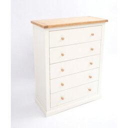 Cabinet Bits Castelli 5 Drawer Chest Of Drawers Wood Knob - thumbnail 3