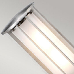 Luminosa Lighting Elstead Hornsea Outdoor Bollard Teak With 316 Stainless Steel, Ip55 - thumbnail 2