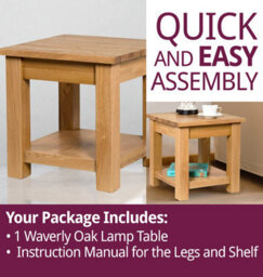 Hallowood Furniture Waverly Oak Lamp Table - thumbnail 6