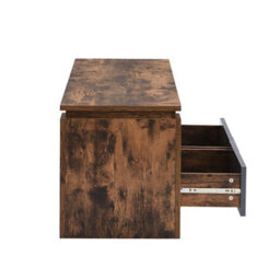 Furniture in Fashion Portland Wooden Tv Stand With 2 Drawers In Rustic Oak - thumbnail 7