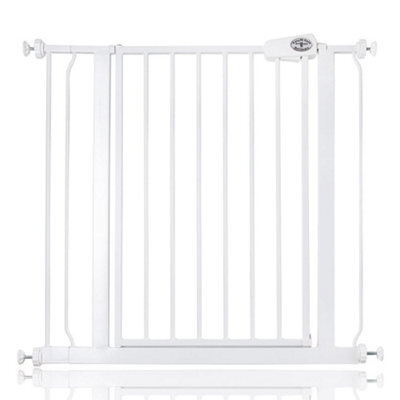 Bettacare Easy Fit Pressure Dog Gate, 81.4Cm - 89.4Cm, White, Pressure Fit Pet Gate For Dog And Puppy, Pet And Dog Barrier - image 1