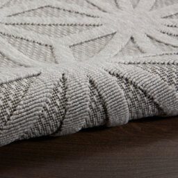 Nourison Outdoor Cozumel Czm01 Light Grey Rug-122Cm X 183Cm - thumbnail 2