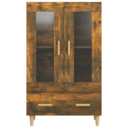 Vidaxl Highboard Smoked Oak 70X31X115 Cm Engineered Wood - thumbnail 5