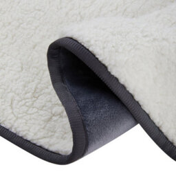 Living And Home Grey Waterproof Pets Blanket For Bed, Sofa 120X100Cm - thumbnail 4