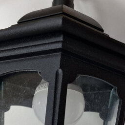Luminosa Lighting Elstead Parish Mini Outdoor Pendant Ceiling Light, Black Ip44 - thumbnail 5