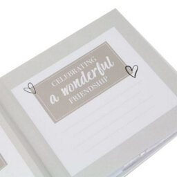 Happy Homewares Modern Friends Forever Photo Album With Gold Foil Text - Holds 80 4X6 Pictures - thumbnail 2