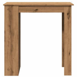 Berkfield Bar Table With Storage Rack Artisan Oak 102X50X103.5 Cm - thumbnail 4
