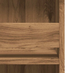 Berkfield Bar Table With Storage Rack Artisan Oak 102X50X103.5 Cm - thumbnail 7