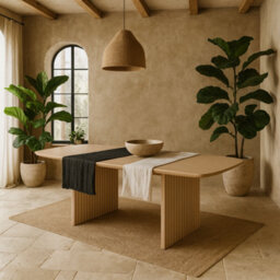 Wyld Haus Christo Dining Table, White-Pigmented Oak Veneer, 220 X 105 Cm - thumbnail 1