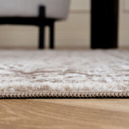 The Rugs Montana Brown And Beige Traditional Area Rug And Runner Soft Durable Easy Clean Living Room Bedroom 4070Bg - thumbnail 4
